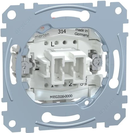 Inverseur 1xwip bouton-poussoir intégré (meg3116-0000