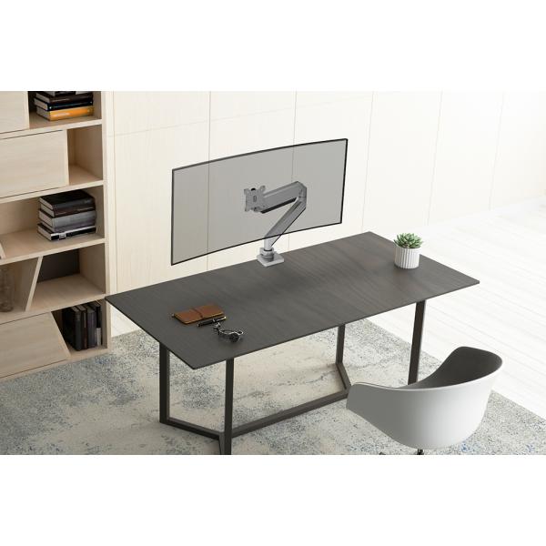 Neomounts Neomounts Neomounts NM-D775Silverplus Plat écran MONT 1X 10 49, 18 kg, palourde de bureau