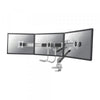 Neomounts NeoMounts NM-D775DX3ILVER ÉCRANS SURPRIGNEMENT, 17 27, 6 kg, 100x100 mm, pince, SIL