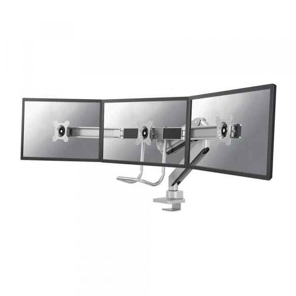 Neomounts NeoMounts NM-D775DX3ILVER ÉCRANS SURPRIGNEMENT, 17 27, 6 kg, 100x100 mm, pince, SIL