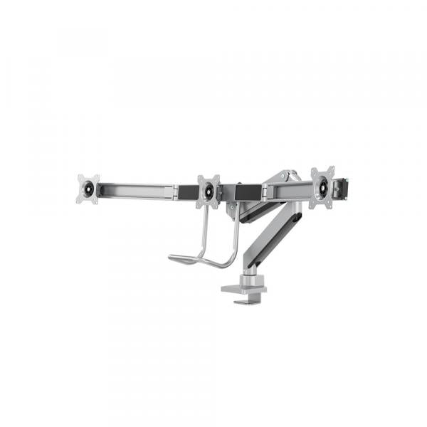 Neomounts NeoMounts NM-D775DX3ILVER ÉCRANS SURPRIGNEMENT, 17 27, 6 kg, 100x100 mm, pince, SIL