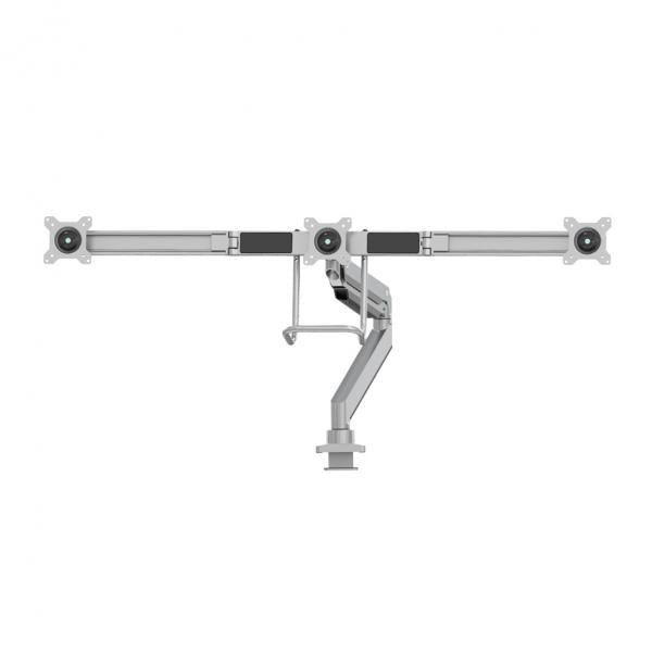 Neomounts NeoMounts NM-D775DX3ILVER ÉCRANS SURPRIGNEMENT, 17 27, 6 kg, 100x100 mm, pince, SIL
