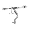 Neomounts NeoMounts NM-D775DX3ILVER ÉCRANS SURPRIGNEMENT, 17 27, 6 kg, 100x100 mm, pince, SIL