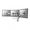 Neomounts NeoMounts NM-D775DX3 White à écran plat de bureau, 17-27, 6 kg, 100x100 mm, pince, blanc