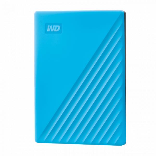 Western Digital Western Digital WDBPKJ0040BBL-WESN Mon passeport HDD externe, 4TB, USB 3,2 Gen 1, bleu
