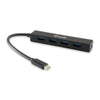 Équipement 128954 Hub USB à 4 ports, USB 3.2 Gen 1 Type-C-> USB 3.2 GEN 1 TYPE-A, 5000 MBIT S, noir