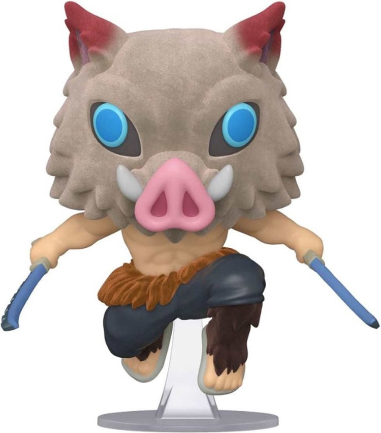 Animation Funko : tueur de démons - inosuke hashibira (avec poursuite) (floqué) - exclusivité américaine - confidentiel
