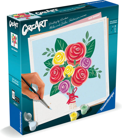 Ravensburger Creart Painting by Number - Rozen Boubet