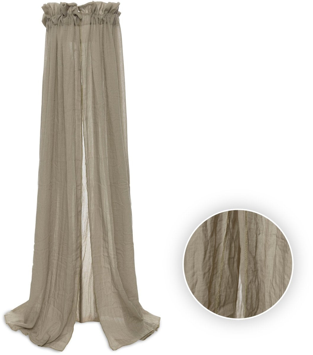 Jollein voile vintage 155cm vert olive
