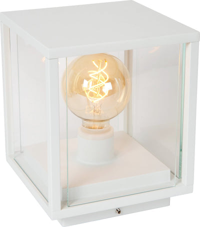 Lucide claire - lampe sur pied - 1xe27 - ip54 - blanc