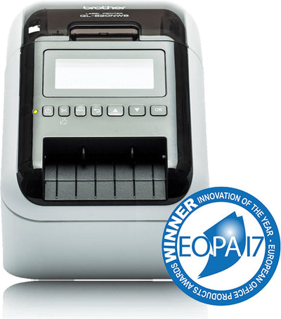 Imprimante d'étiquettes Brother ql-820nwbc thermique directe couleur 300 x 600 dpi avec et sans fil dk