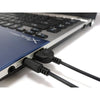 Équipement équipement 245331 Mini haut-parleur USB, 2,0 canaux, câblé, 3 W, 90 20 Hz, 40 o, noir