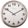 Nextime Nextime Klok 2521 Arabe, Ø33 cm, mur, blanc