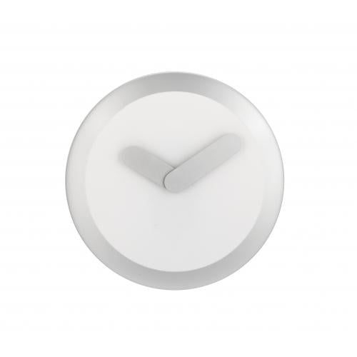 Nextime Nextime Klok 2615Zi Focus, Ø25 cm, mur, argent blanc