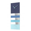 Nextime Nextime Klok 2855bl Bold Stripes, 38x19 cm, mur, bleu