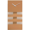 Nextime Nextime Klok 2855co Bold Stripes, 38x19 cm, mur, cuivre