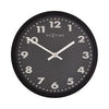 Nextime Nextime Klok 2906ma Mercure, Ø 25 cm, mur, noir