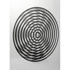 Nextime Nextime Klok 3028 sur l'horloge, 16x30,2 cm, mur, verre, argent