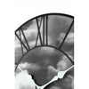 Nextime Nextime Klok 3037 Clouds, Ø39 cm, mur, noir