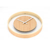 Nextime Nextime Klok 3046 Look en bois, Ø30 cm, mur, bois