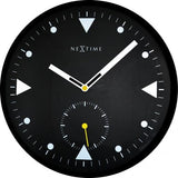 Nextime Nextime Klok 3049 Seriiat Black, Ø32 cm, mur, noir