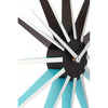 Nextime Nextime Klok 3051bl Nova, Ø50 cm, mur, bleu noir