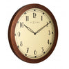 Nextime Nextime Klok 3057 Royal, Ø60 cm, mur, blanc brun