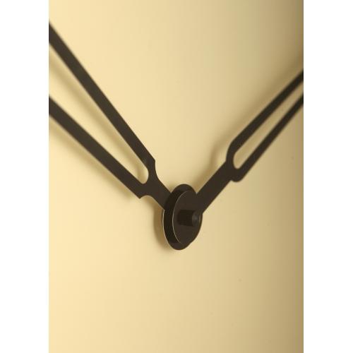 Nextime Nextime Klok 3057 Royal, Ø60 cm, mur, blanc brun