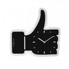 Nextime Nextime KLOK 3072ZW GUBS UP, 40.5X41.CM, Wall, Black Silver