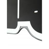 Nextime Nextime KLOK 3072ZW GUBS UP, 40.5X41.CM, Wall, Black Silver