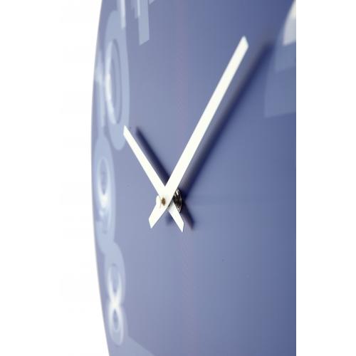 Nextime Nextime Klok 3077BL 3D, Ø39,5 cm, mur, blanc bleu