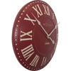 Nextime Nextime Klok 3083ro London Roman, Ø34,5 cm, mur, blanc rouge