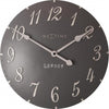 Nextime Nextime KLOK 3084GS LONDON Arabe, Ø34,5 cm, mur, blanc gris