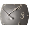 Nextime Nextime KLOK 3084GS LONDON Arabe, Ø34,5 cm, mur, blanc gris