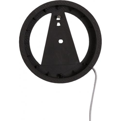 Nextime Nextime Klok 3094 Light It Up, Ø18,5 cm, illumination, mur, noir
