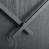 Nextime Nextime Klok 3095gs Bois Big, Ø52,8 cm, mur, gris