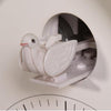 Nextime Nextime Klok 3108BL Birdy, 24.5x25.5x9,8 cm, mur, blanc bleu