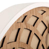 Nextime Nextime Klok 3149BE SUN Large, Ø50 cm, mur, beige