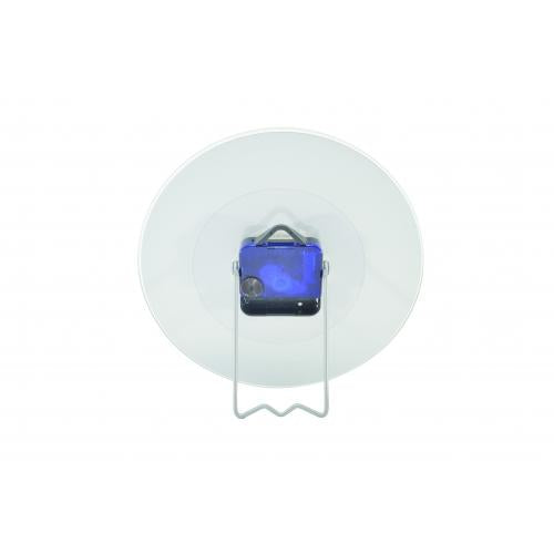 Nextime Nextime Klok 5172 Little Disco, Ø20 cm, mur, argent