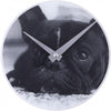Nextime Nextime Horloge 5173 Little Dog, Ø20 cm, mur, noir