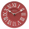 Nextime Nextime Klok 5187ro Table de Londres, Ø16 cm, mur, blanc rouge