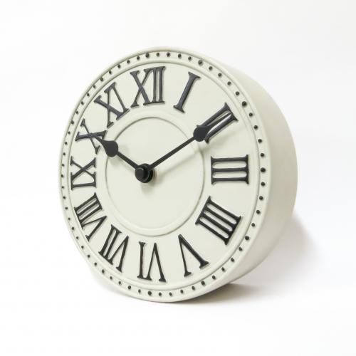 Nextime Nextime KLOK 5187WI Table de Londres, Ø16 cm, mur, noir blanc + b32