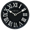 Nextime Nextime Klok 5187ZW Table de Londres, Ø16 cm, mur, noir blanc