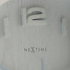 Nextime Nextime Klok 5192WI Bois de bois petit 22x20 cm, mur, blanc