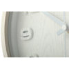 Nextime Nextime Klok 5192WI Bois de bois petit 22x20 cm, mur, blanc