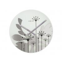 Nextime Nextime Klok 8088 Grass, Ø43 cm, mur, gris