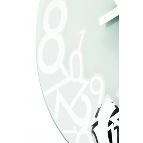 Nextime Nextime Klok 8115 a été abandonné, Ø43 cm, mur, argent
