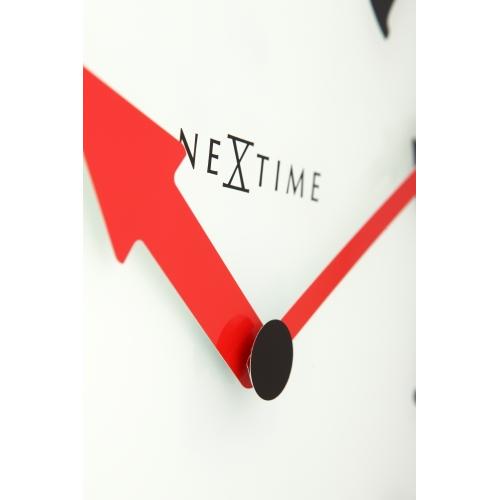 Nextime Nextime Klok 8151 Boy, Ø43 cm, mur, rouge bleu blanc rouge
