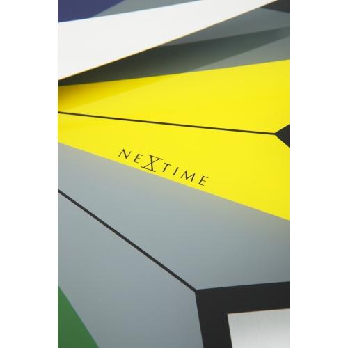 Nextime Nextime Klok 8163 Circus, Ø43 cm, mur, multicolore noir