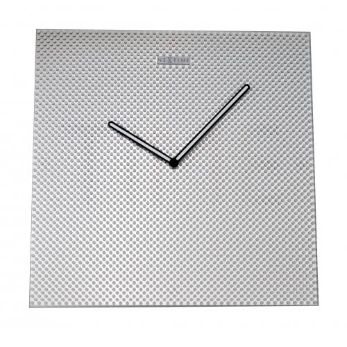 Nextime Nextime Klok 8165 Mistery Time, 43x43 cm, mur, métal
